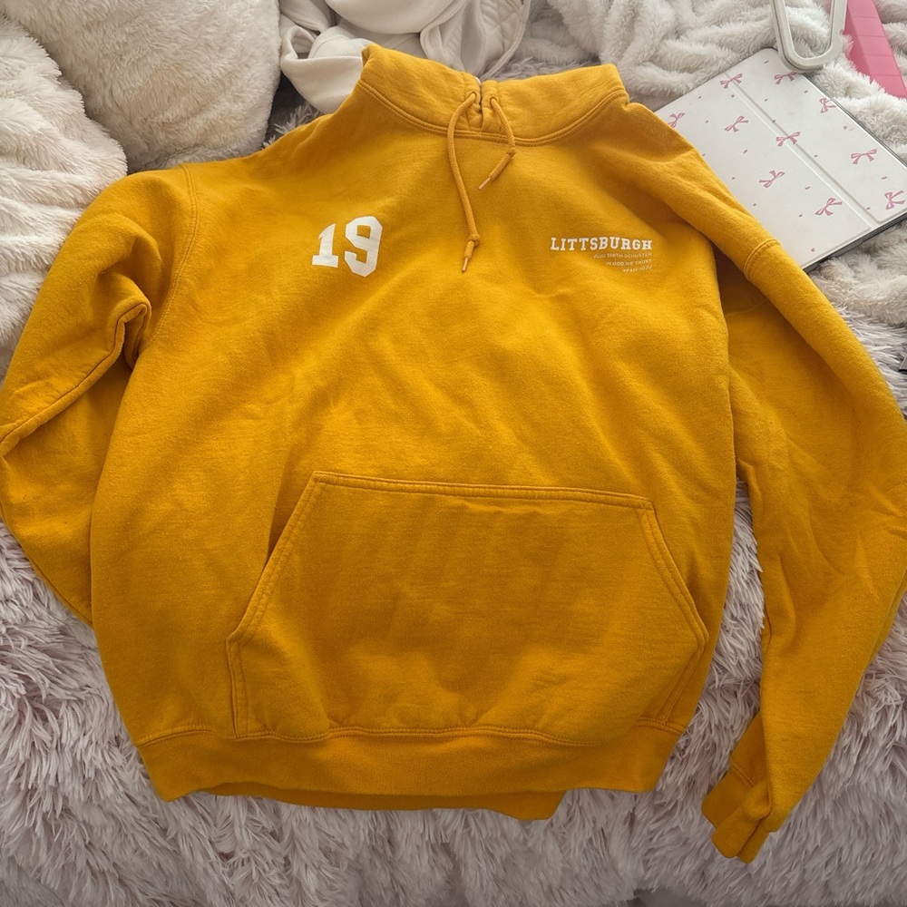 Yellow Littsburch Hoodie